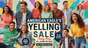 American Eagle’s Yelling Sale Upto 70%