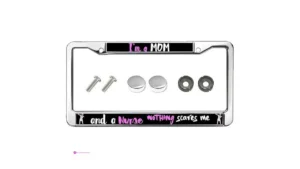 Nurse Car License Plates Clip Coupon
