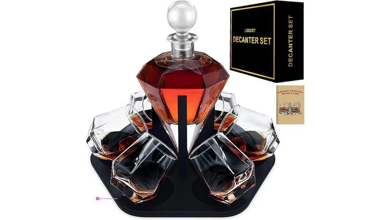 Whiskey Bourbon Decanter Set Code L2x…