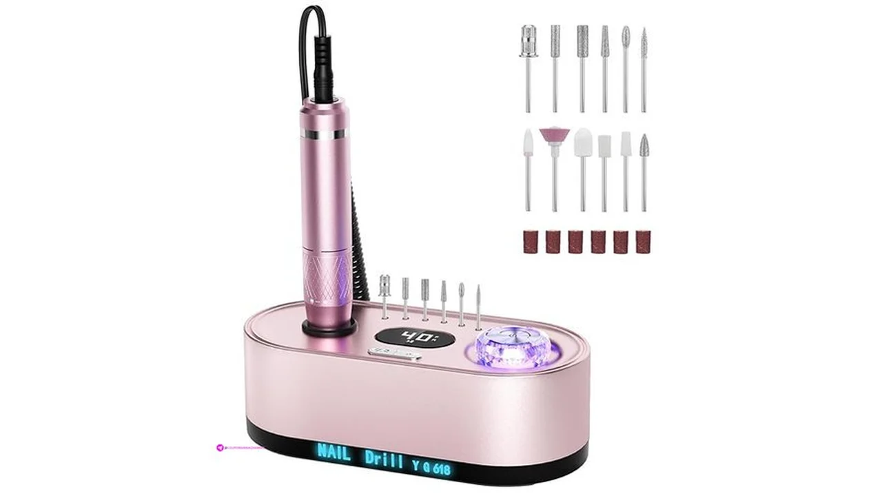 Nail Drill Machine Set Off With