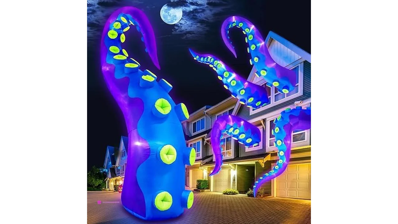 Halloween Inflatable Decorations Clip…