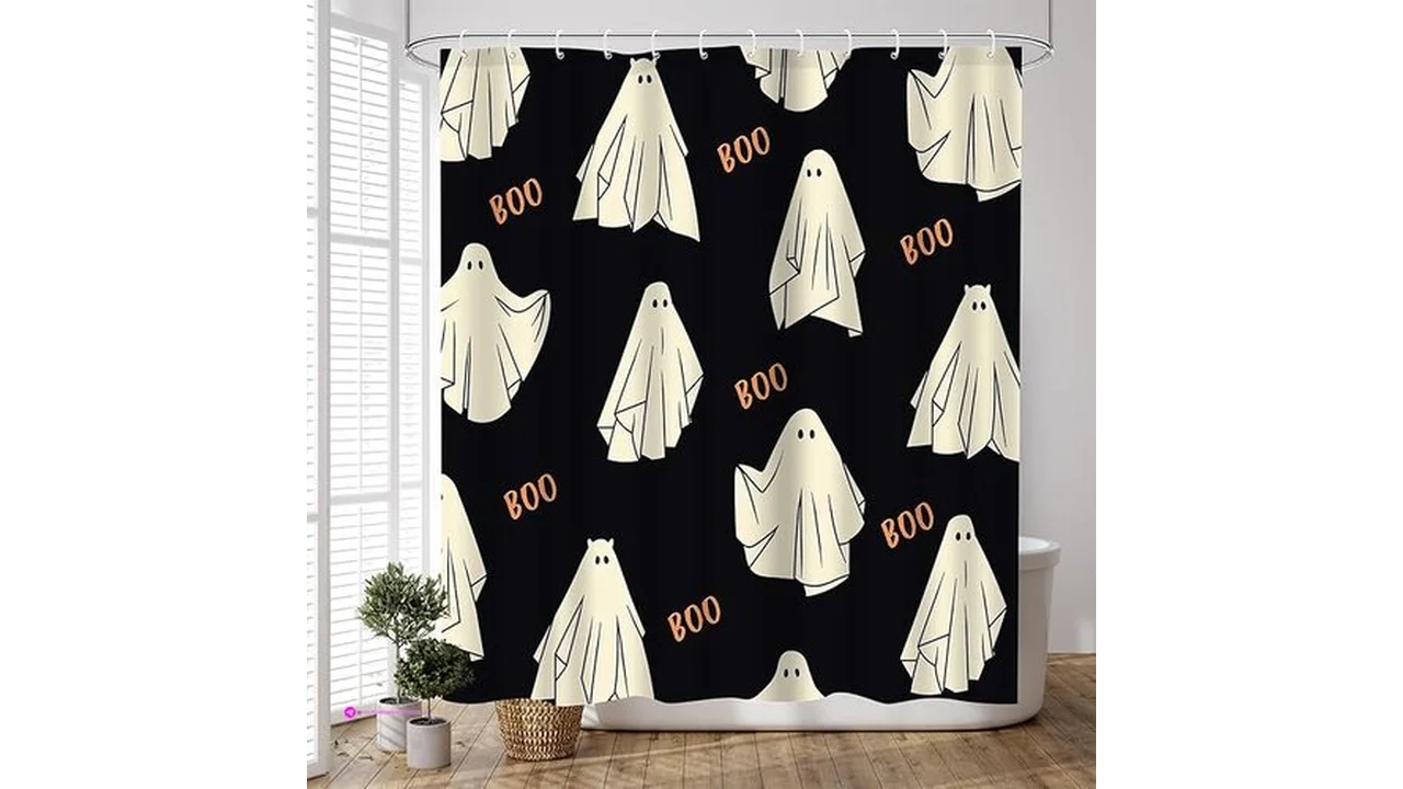 Ticueicoa Ghost Shower Curtains Code …