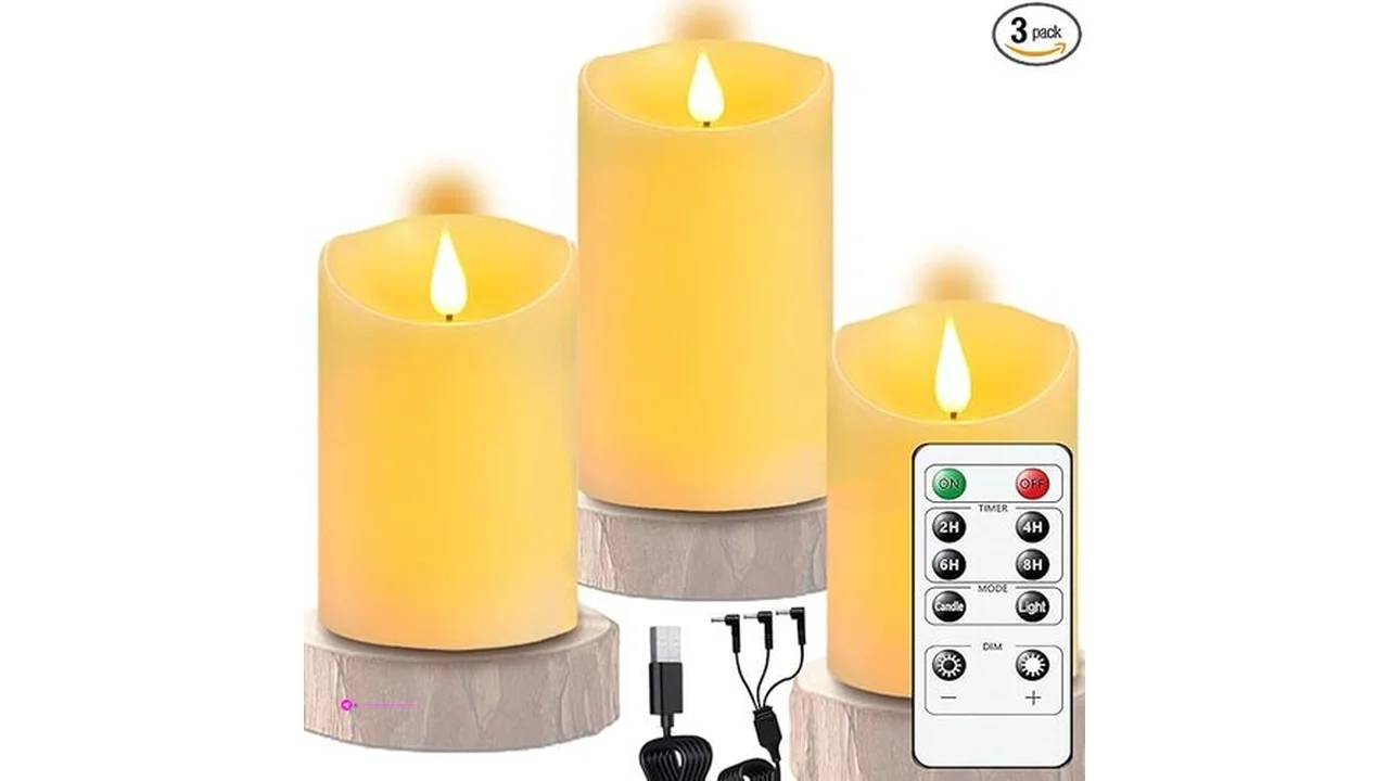 Jqteoyw Flameless Candles Clip Coupon