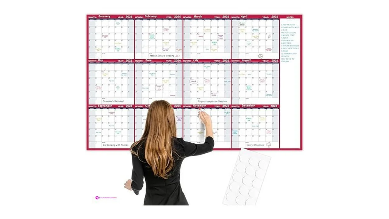 Dry Erase Calendars Code Ixwf5eid