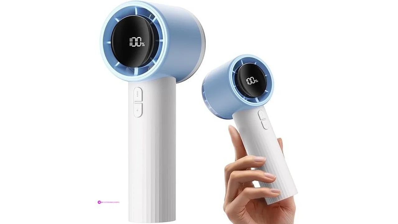 Portable Handheld Fan Rechargeable Us…