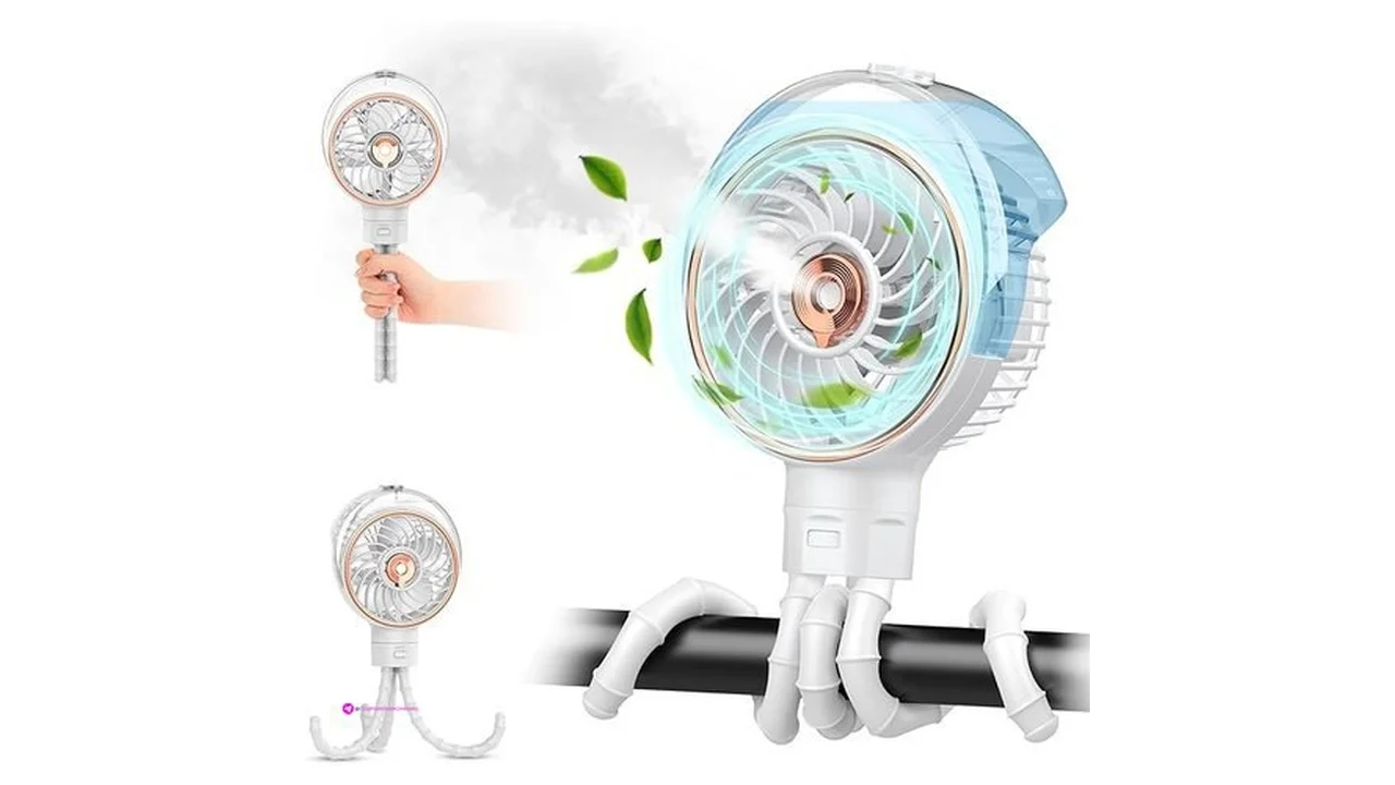 Ausic Baby Stroller Fans Code 1cutefa…