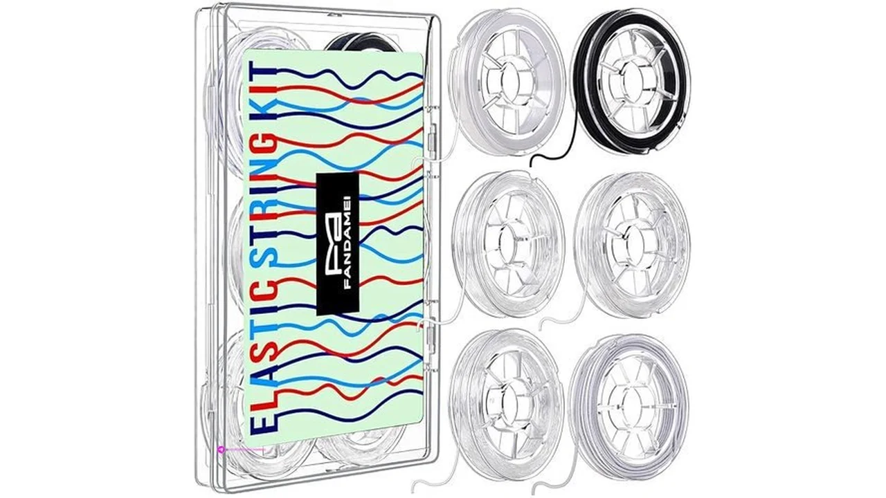Fandamei Elastic Bracelet Strings Use…