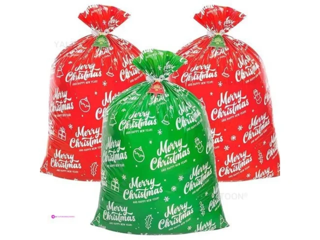 Christmas Gift Bags 3pcs Code Geqpawm…