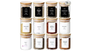 Reg Pcs Glass Spice Jars Code