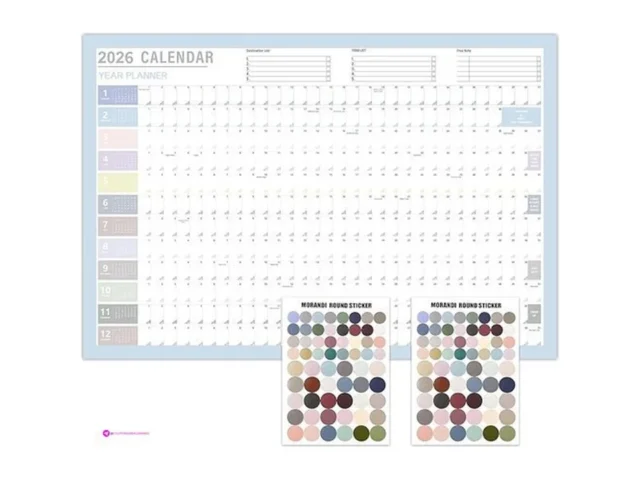 2026 Wall Calendars Code Fachoice