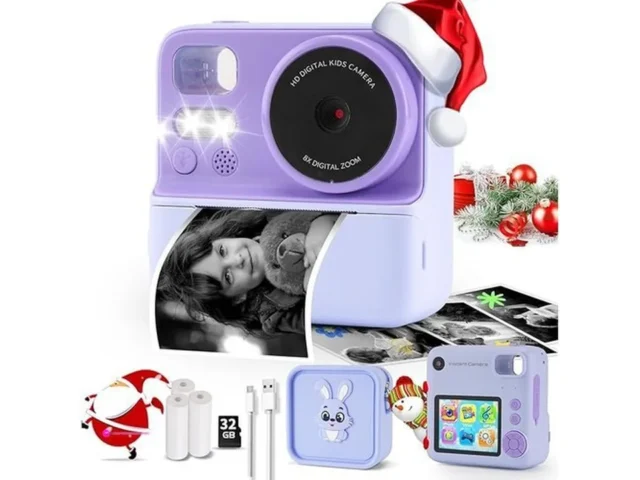 Kids Instant Print Cameras Use Code