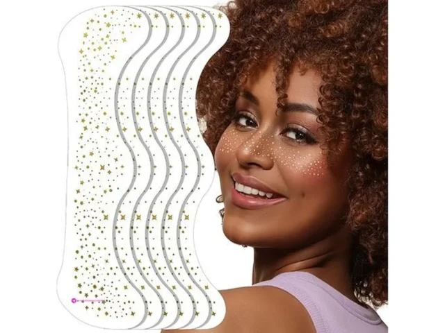 Fandamei Glitter Face Stickers Code M…