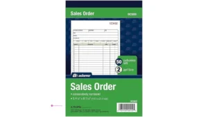Adams Sales Order Books Clip Coupon
