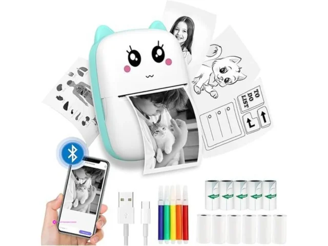 Mini Sticker Printers Clip Coupon