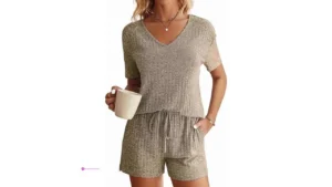 Reg Ekouaer Womens Ribbed Knit Lounge