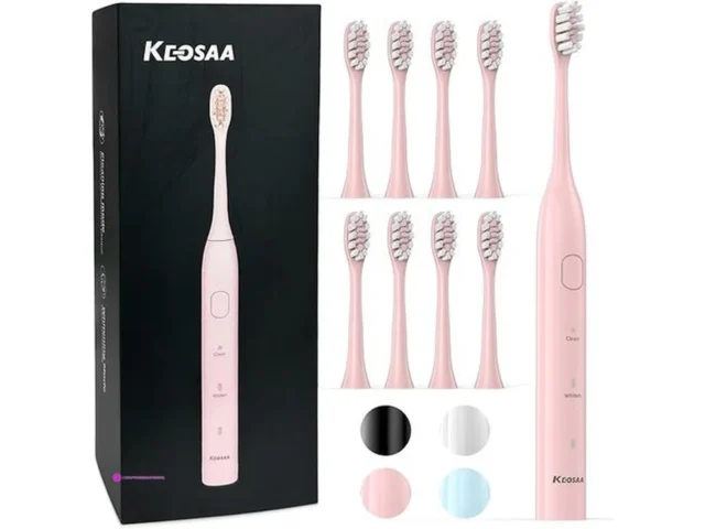 Reg Pink Electric Toothbrush With Bru…