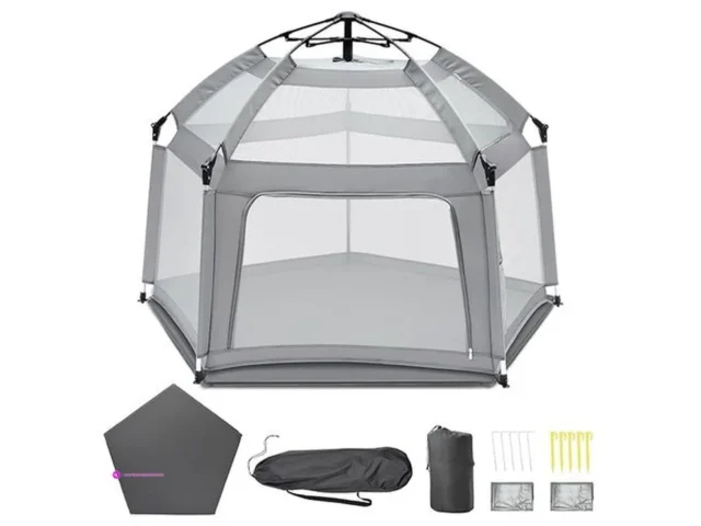 Portable Baby Playpen With Inflatable…