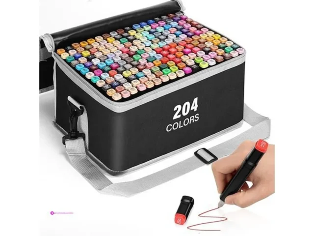 Zstaoci Alcohol Markers 204 Colors Co…