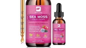 Sea Moss Liquid Drops Organic Black