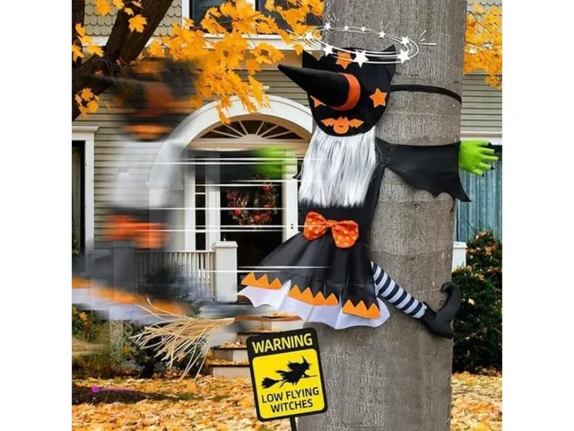 Halloween Witch Decorations Clip Coup…