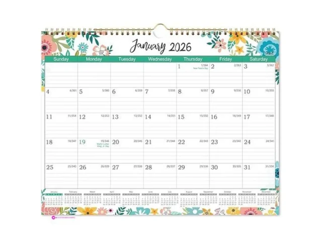 2025-2026 Wall Calendars Code Ayrpzlw…