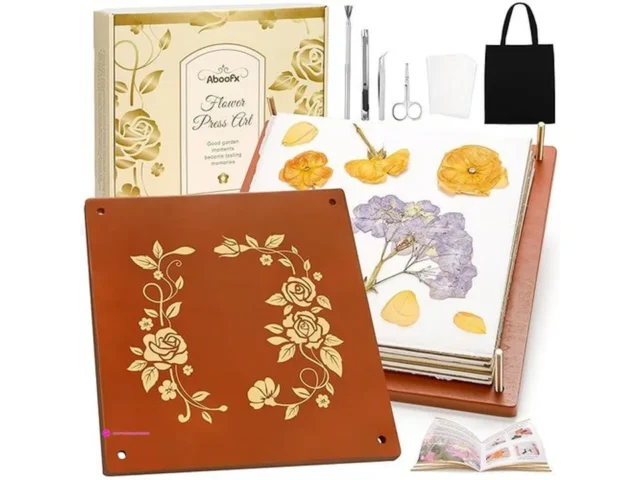 Aboofx Flower Press Kits Use Code