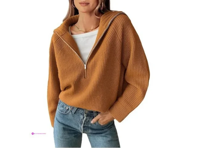 Reg Btfbm Womens Sweaters Quarter Zip