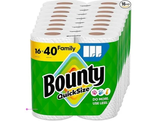 Low Reg Bounty Paper Towels Quick