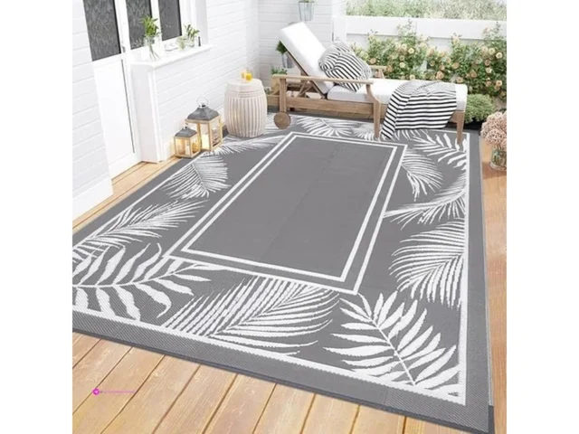Bsmathom Outdoor Rug Boho Plastic Str…