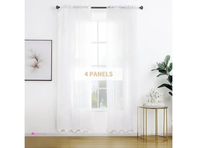 Anjee Sheer Curtains Code Qf65w6s5