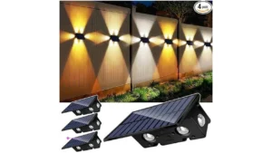 Solar Fence Lights Code 97ior649