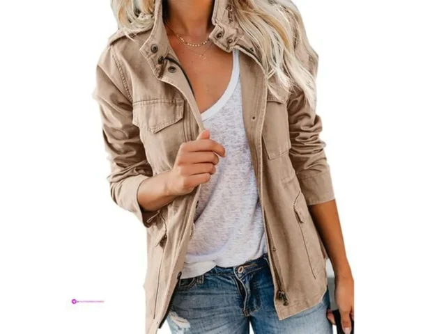 Reg Soulomelody Women Military Anorak…