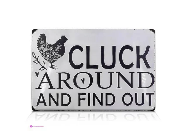 Chicken Coop Signs Code 2txxcxdd