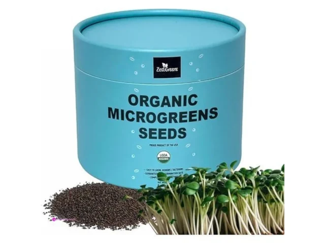 Organic Microgreen Seeds Clip Coupon