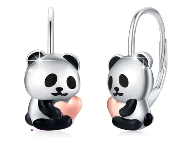 Reg Tughra Panda Earrings Clip Coupon