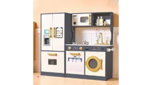 Kids Kitchen Playset With Realistic D…
