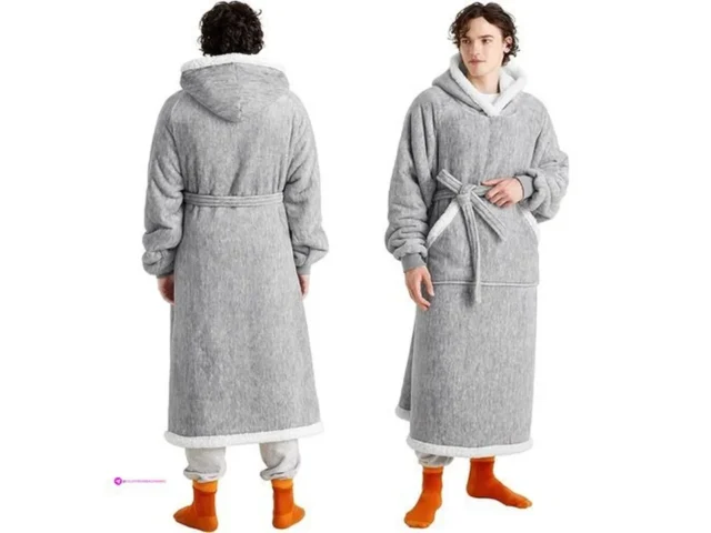 Reg Bedsure Wearable Blanket Hoodie C…