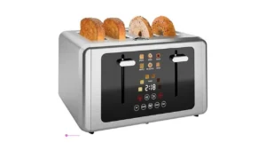 Toaster Slice Stainless Steel Digital…