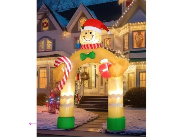 Bloomwin Christmas Inflatables Outdoo…