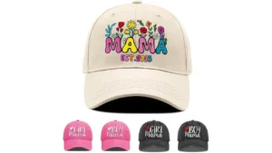 Embroidered Mama Hat For Women For