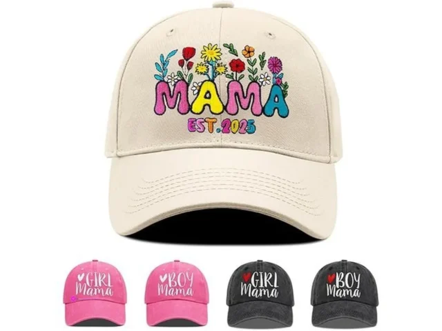 Embroidered Mama Hat For Women For