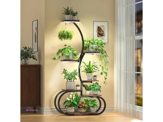 Plant Stand Indoor With Grow Lights