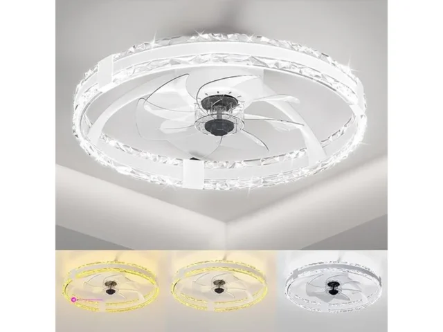 Fans With Lights And Remote Low