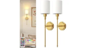 Doresshop Battery Operated Wall Sconc…