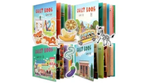 Subjects Montessori Quiet Book Code 2…