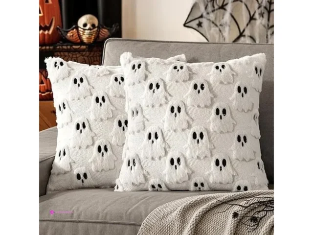 Reg Halloween Pillow Covers Set Clip