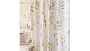 Linen Floral Curtains Clip Coupon