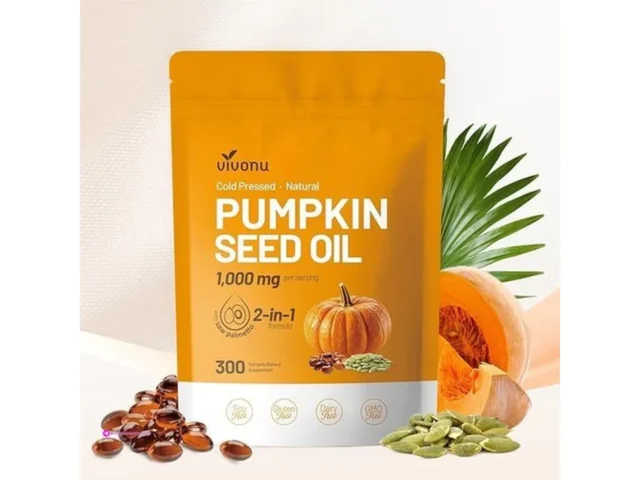 Pumpkin Seed Oil With Saw Palmetto