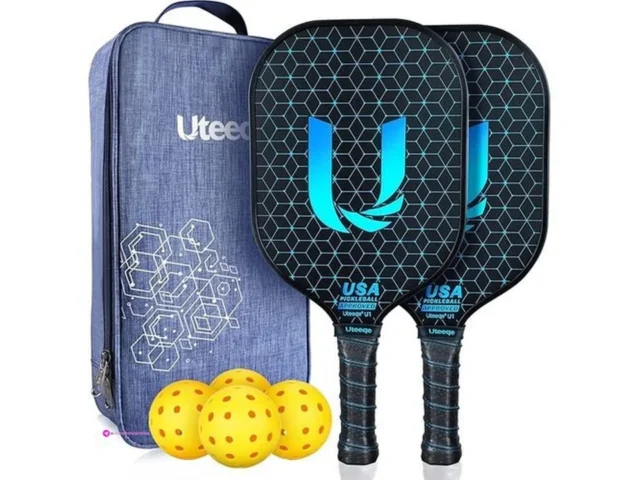 Pickleball Graphite Rackets Clip Coup…
