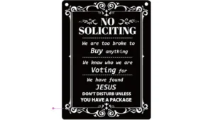 Soliciting Signs Code Rywgin76